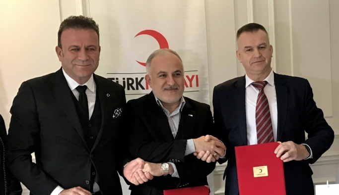 Türk Kızılayı'na Bosnalı ortaklar