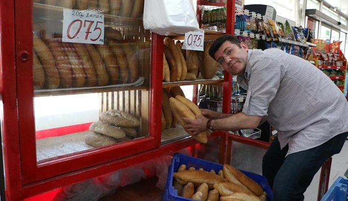 Ekmeği 75 kuruşa satınca mahkemelik oldu