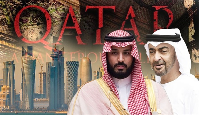Katar'a karşı terör filmi çektirdiler