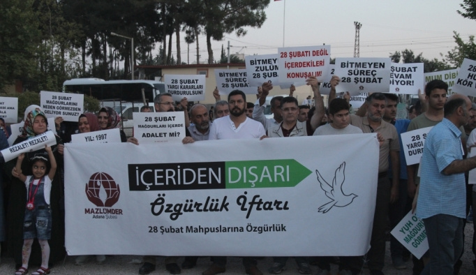 Adana'da "İçeriden Dışarı Özgürlük İftarı" programı