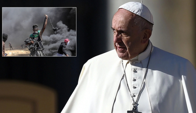 Papa'dan İsrail'e katliam tepkisi