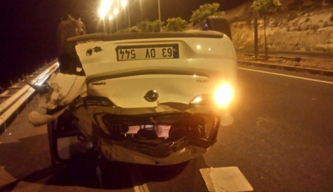 Şanlıurfa'da otomobil takla attı: 4 yaralı