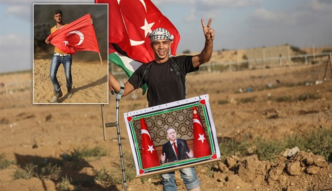 Filistinliler Erdoğan'ın zaferini böyle kutladı