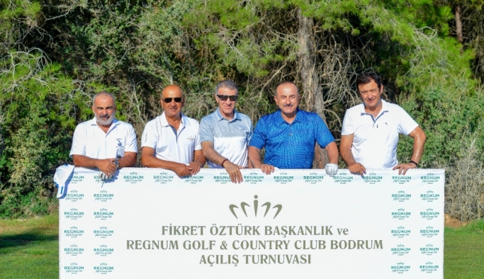 Bodrum'da iki golf turnuvası bir arada düzenlendi
