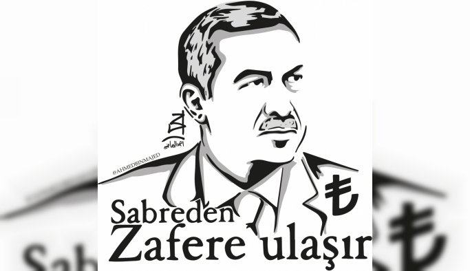 Katarlı ressamdan "Erdoğan portreli" Türkiye desteği