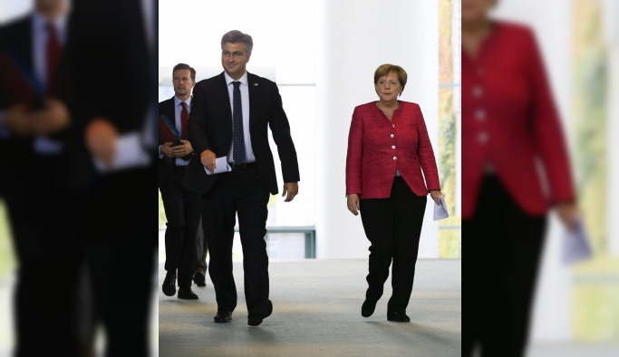 Merkel-Plenkovic görüşmesi