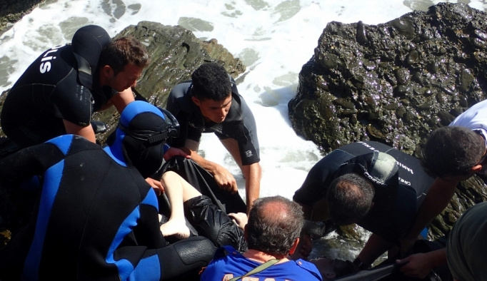 Sinop'ta denizde kaybolan çocuğun cesedi bulundu
