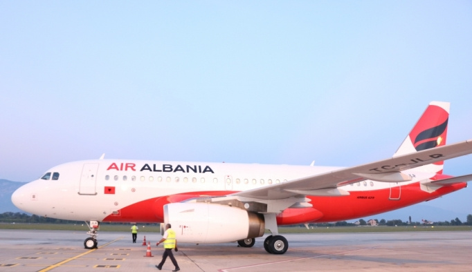 Arnavutluk ilk havayolu şirketi Air Albania'ya kavuştu
