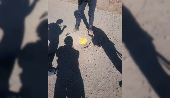 Şırnak'ta yola tuzaklanan patlayıcı imha edildi