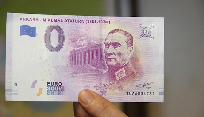Avrupa Birliği'nden Atatürk'lü euro