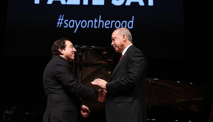 Cumhurbaşkanı Erdoğan, Fazıl Say konserinde