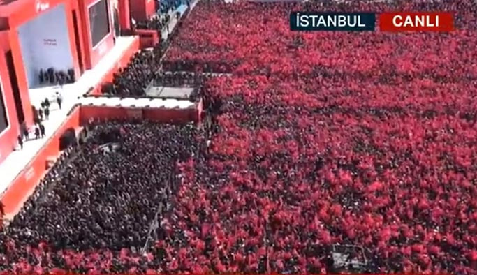 Cumhur İttifakı en büyük mitingini İstanbul'da yapıyor
