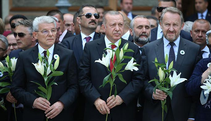 Erdoğan, Srebrenitsa törenlerine katıldı