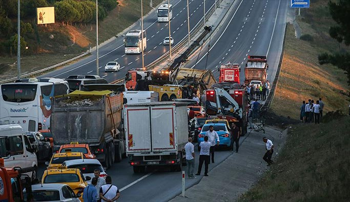 İstanbul'da iki ayrı kaza, bir kişi öldü