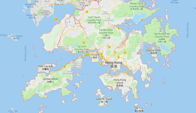 Hong Kong nerede, nereye bağlı - Haritalı