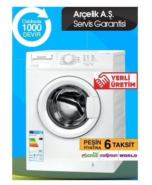 BİM'den Arçelik garantili Keysmart çamaşır makinesi