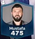 4- Mustafa Biçer 475 puan aldı.